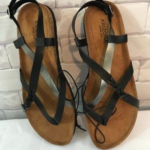 AZ Naxos Flat Strappy Sandals